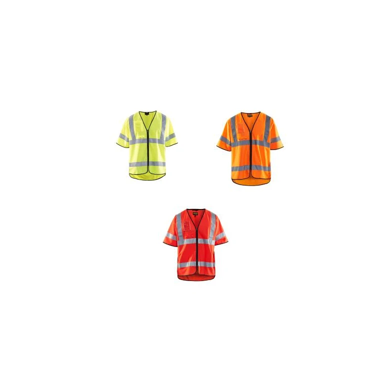 Chaleco de trabajo Alta Visibilidad Blaklader cremallera completa 302310223300M/L