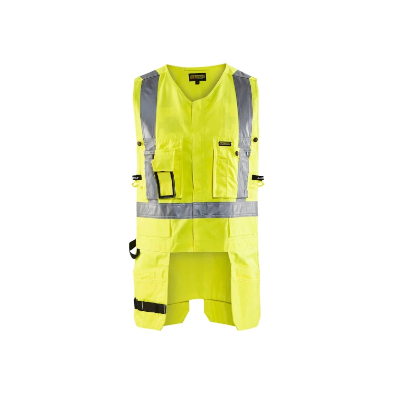 Chaleco de trabajo Alta Visibilidad Multibolsillos Blaklader cremallera completa 302718043300L