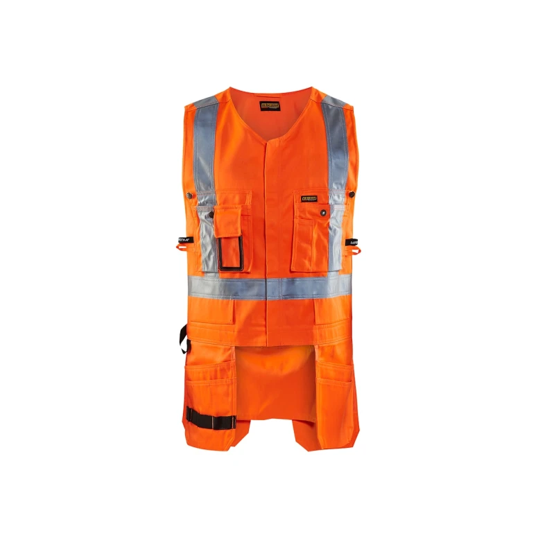 Chaleco de trabajo Alta Visibilidad Multibolsillos Blaklader cremallera completa 302718043300L