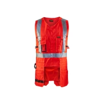 Chaleco de trabajo Alta Visibilidad Multibolsillos Blaklader cremallera completa 302718043300L