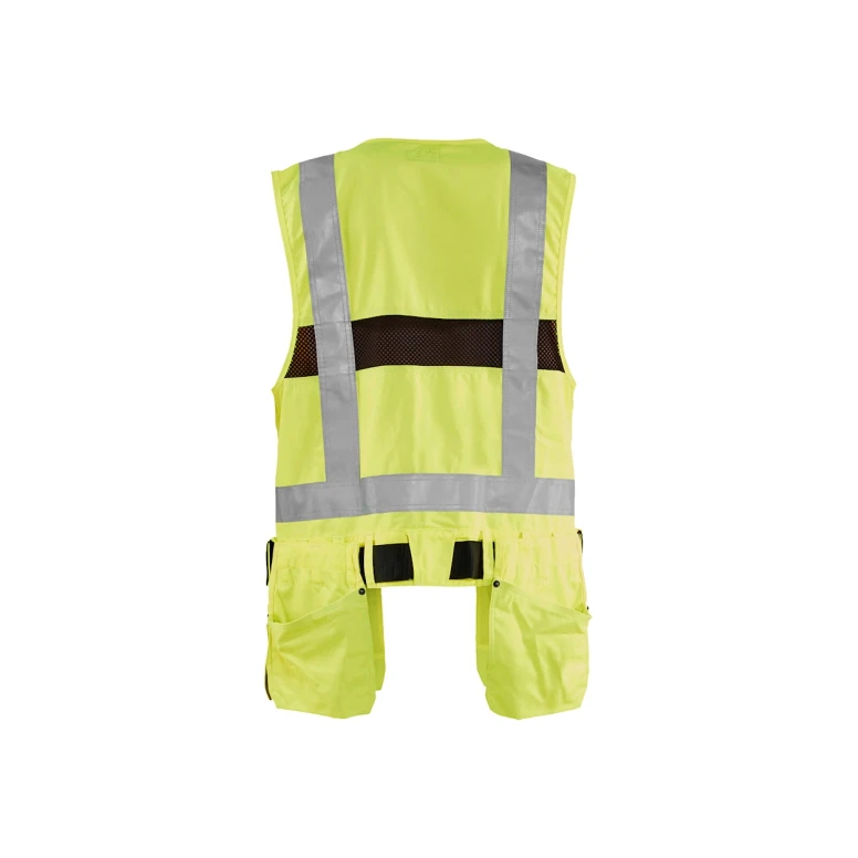Chaleco de trabajo Alta Visibilidad Multibolsillos Blaklader cremallera completa 303218043300L