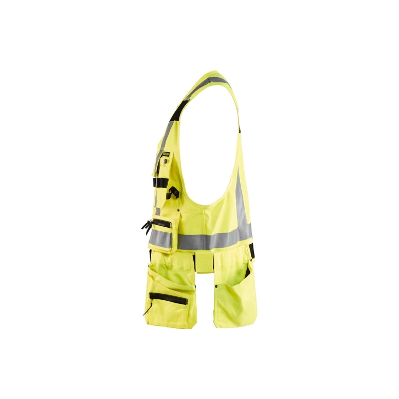 Chaleco de trabajo Alta Visibilidad Multibolsillos Blaklader cremallera completa 303218043300L