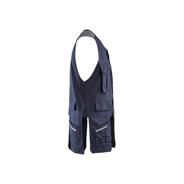 Chaleco de trabajo Blaklader cremallera completa Ajustado Multinorma ignífugo antiestático Stretch 303915128900M