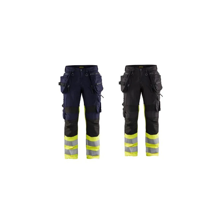 Pantalón de trabajo Alta Visibilidad Multibolsillos Stretch Blaklader High X1900 strech 199413308933C50