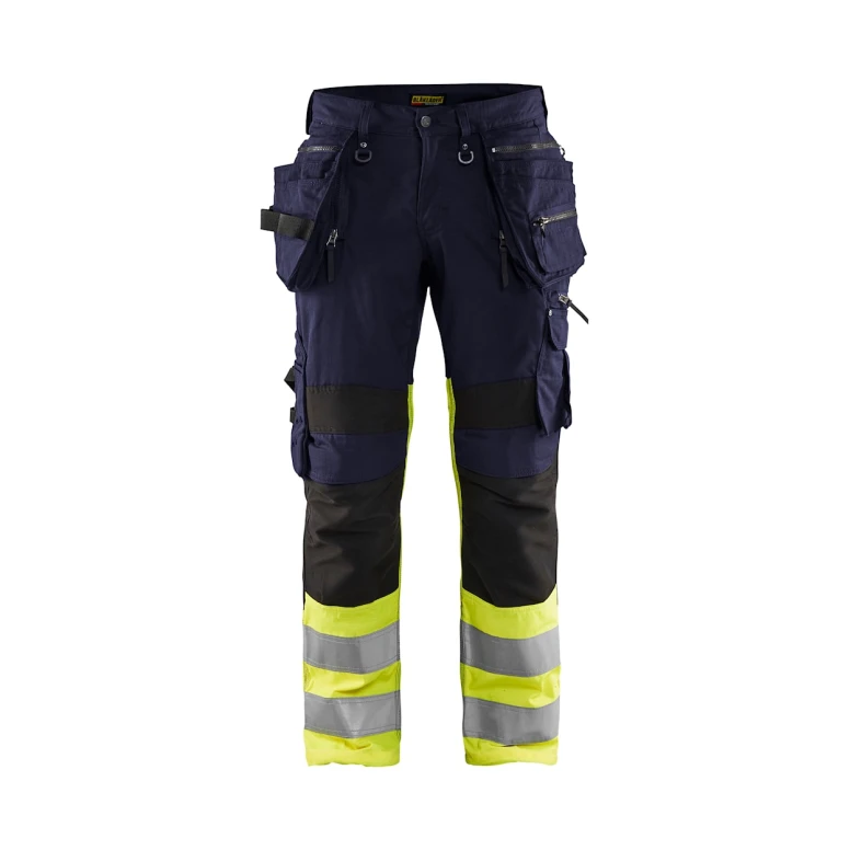 Pantalón de trabajo Alta Visibilidad Multibolsillos Stretch Blaklader High X1900 strech 199413308933C50