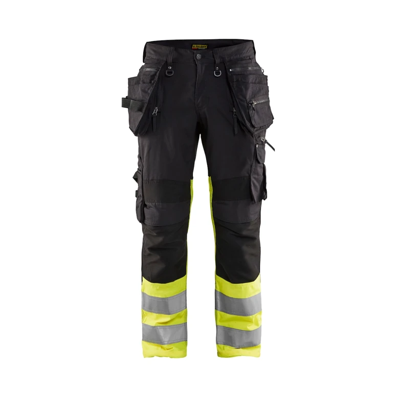 Pantalón de trabajo Alta Visibilidad Multibolsillos Stretch Blaklader High X1900 strech 199413308933C50