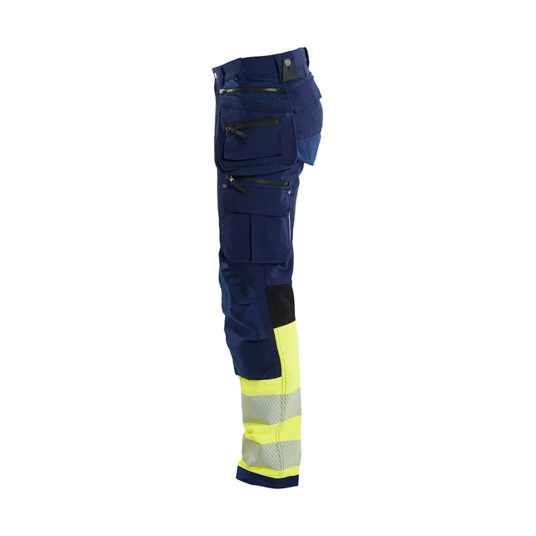Pantalón de trabajo Alta Visibilidad Multibolsillos Stretch Blaklader High 4-vie strech 199316428933C50