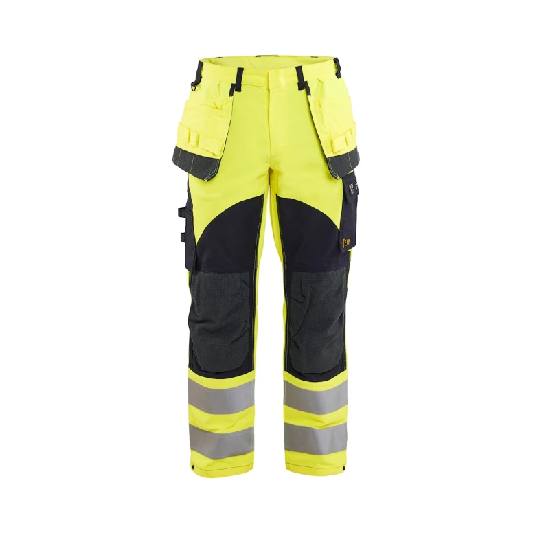 Pantalón de trabajo Multibolsillos ignífugo Blaklader Multinorma Ajustados 158915123389C50