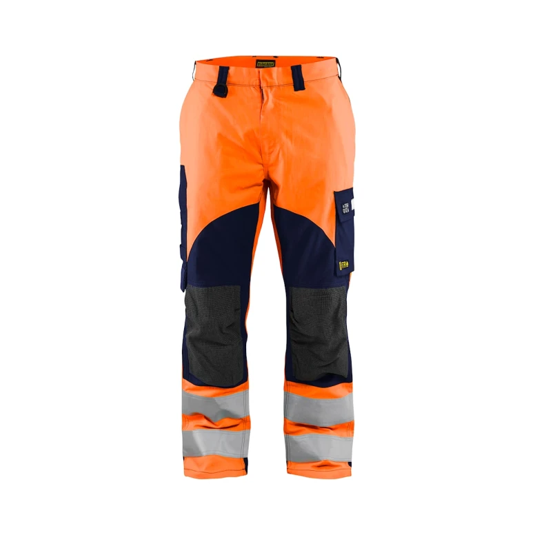 Pantalón de trabajo Multibolsillos ignífugo Blaklader Multinorma Ajustados 158815135389C50