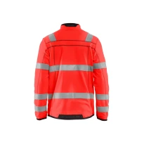 Sudadera de trabajo Blaklader Alta Visibilidad cremallera completa micropolar 494110103300L
