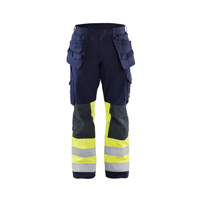 Pantalón de trabajo Multibolsillos ignífugo Blaklader Artesano Multinorma 147915148933C50