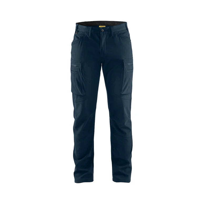 Pantalón de trabajo Softshell Multibolsillos Blaklader Invernal Service Stretch 147725138600C50