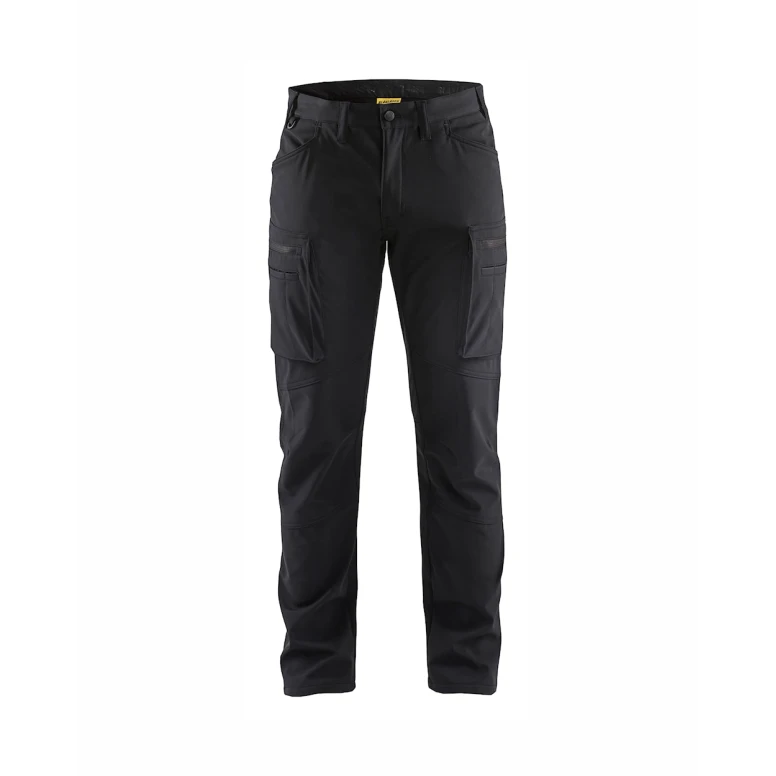 Pantalón de trabajo Softshell Multibolsillos Blaklader Invernal Service Stretch 147725138600C50