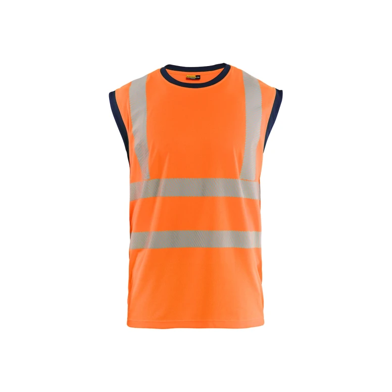 Camiseta de trabajo Alta Visibilidad Blaklader protección contra los rayos UV canotta 357510133389S/M