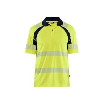 Polo de trabajo Alta Visibilidad Blaklader protección contra los rayos UV Mangas cortas 359510133389L