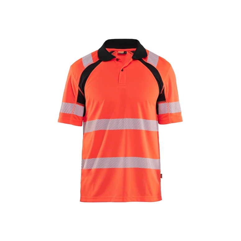 Polo de trabajo Alta Visibilidad Blaklader protección contra los rayos UV Mangas cortas 359510133389L
