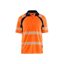 Polo de trabajo Alta Visibilidad Blaklader protección contra los rayos UV Mangas cortas 359510133389L
