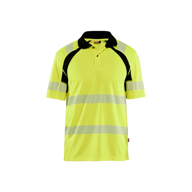 Polo de trabajo Alta Visibilidad Blaklader protección contra los rayos UV Mangas cortas 359510133389L
