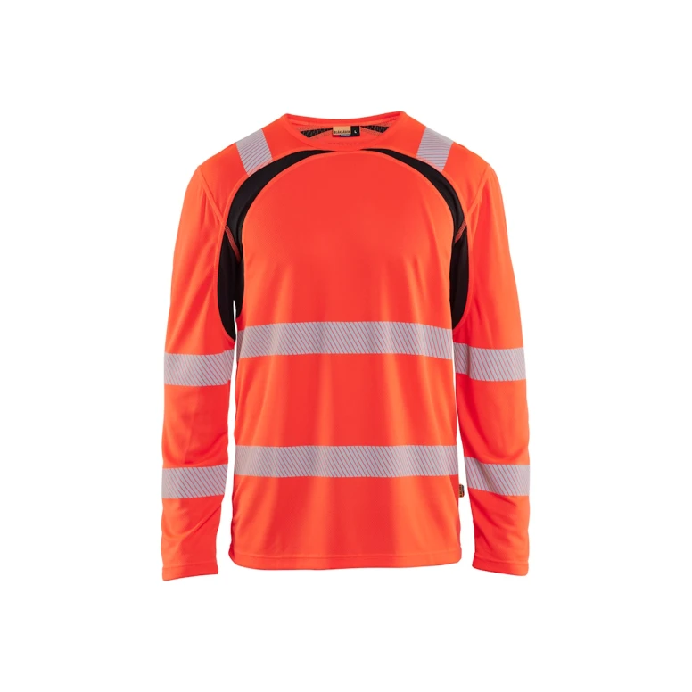 Camiseta de trabajo Alta Visibilidad Blaklader protección contra los rayos UV Mangas largas 359910133389L
