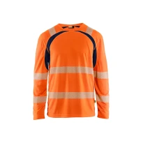 Camiseta de trabajo Alta Visibilidad Blaklader protección contra los rayos UV Mangas largas 359910133389L