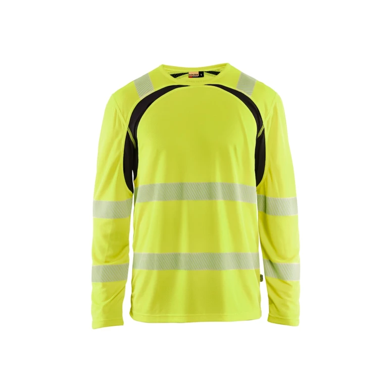 Camiseta de trabajo Alta Visibilidad Blaklader protección contra los rayos UV Mangas largas 359910133389L