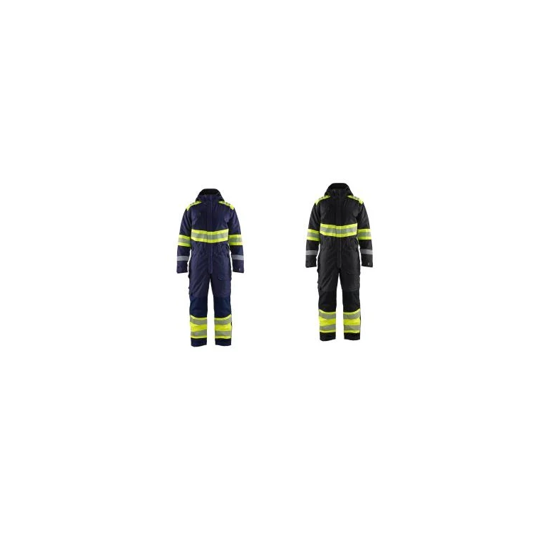 Mono de trabajo Multibolsillos Alta Visibilidad Blaklader Impermeable con capucha 672019778933L