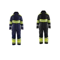 Mono de trabajo Multibolsillos Alta Visibilidad Blaklader Impermeable con capucha 672019778933L
