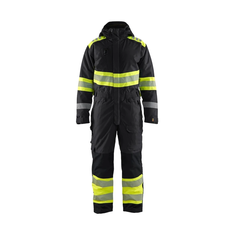 Mono de trabajo Multibolsillos Alta Visibilidad Blaklader Impermeable con capucha 672019778933L