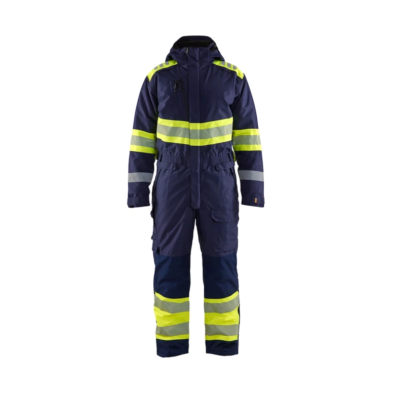 Mono de trabajo Multibolsillos Alta Visibilidad Blaklader Impermeable con capucha 672019778933L