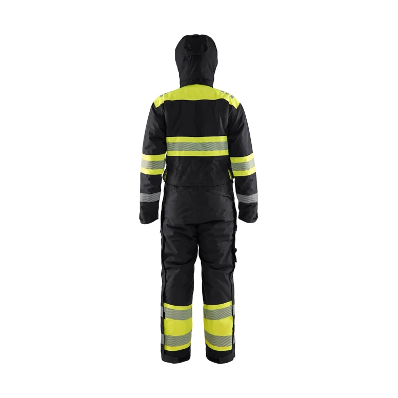 Mono de trabajo Multibolsillos Alta Visibilidad Blaklader Impermeable con capucha 672019778933L
