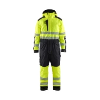 Mono de trabajo Multibolsillos Alta Visibilidad Blaklader Impermeable con capucha 672519773389L