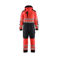 Mono de trabajo Multibolsillos Alta Visibilidad Blaklader Impermeable con capucha 672519773389L