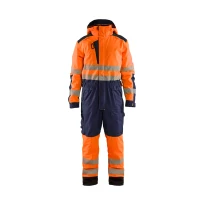 Mono de trabajo Multibolsillos Alta Visibilidad Blaklader Impermeable con capucha 672519773389L
