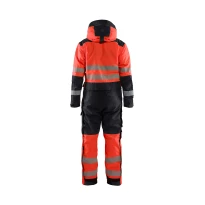 Mono de trabajo Multibolsillos Alta Visibilidad Blaklader Impermeable con capucha 672519773389L