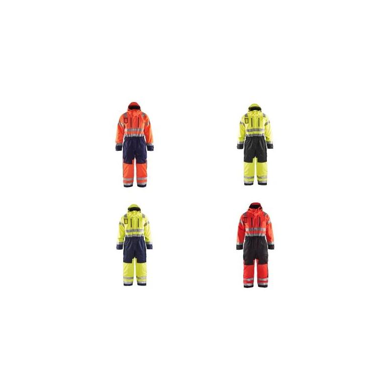 Mono de trabajo Multibolsillos Alta Visibilidad Blaklader Impermeable con capucha 676319773389C50