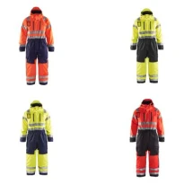 Mono de trabajo Multibolsillos Alta Visibilidad Blaklader Impermeable con capucha 676319773389C50