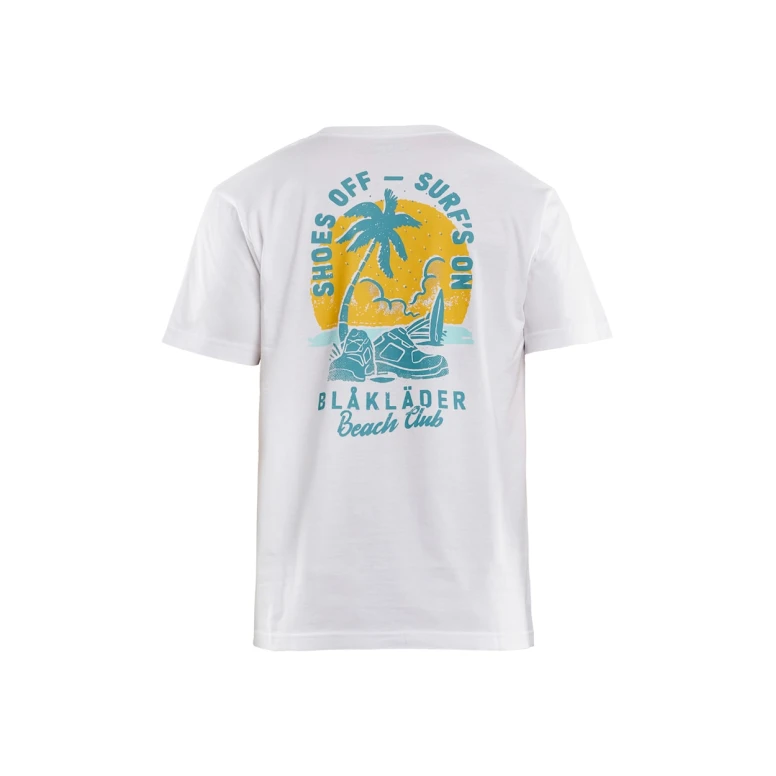 Camiseta de trabajo de mangas cortas 100% Algodón Blaklader Beach Club 941910421000L
