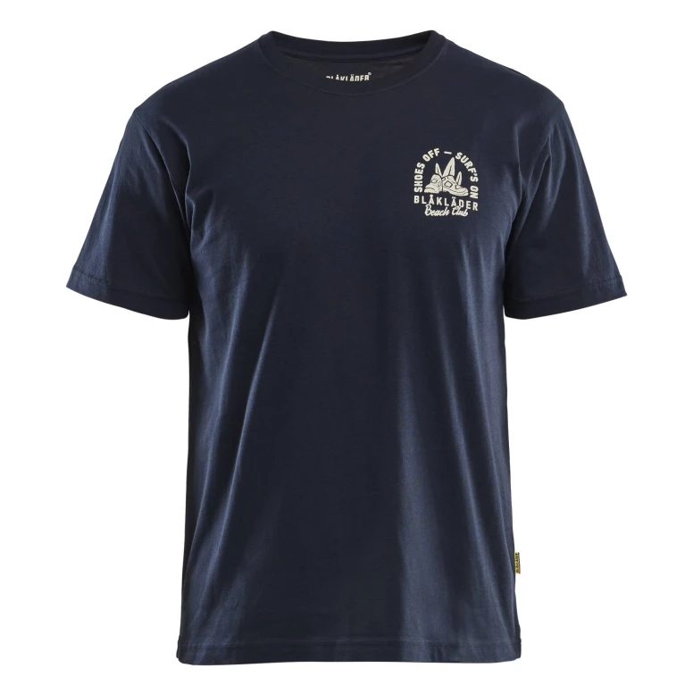 Camiseta de trabajo de mangas cortas 100% Algodón Blaklader Beach Club 941910421000L
