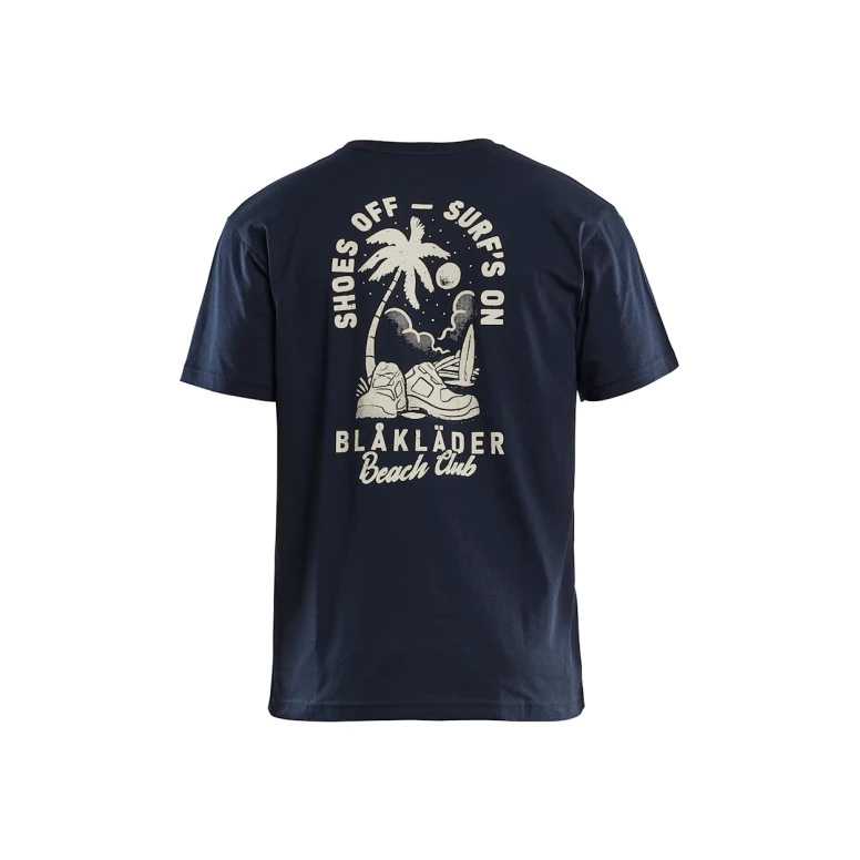 Camiseta de trabajo de mangas cortas 100% Algodón Blaklader Beach Club 941910421000L