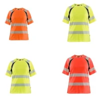 Camiseta de trabajo Alta Visibilidad Blaklader Mangas cortas Mujer 350325373389M