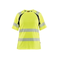 Camiseta de trabajo Alta Visibilidad Blaklader Mangas cortas Mujer 350325373389M