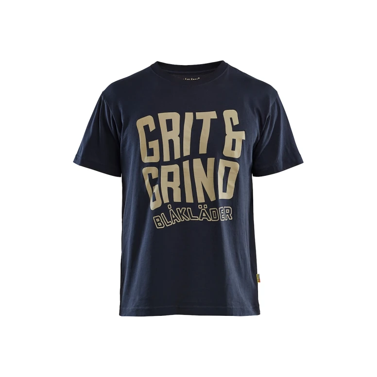 Camiseta de trabajo de mangas cortas 100% Algodón Blaklader Grit and Grind 942110428600L
