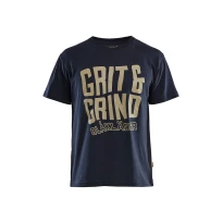 Camiseta de trabajo de mangas cortas 100% Algodón Blaklader Grit and Grind 942110428600L