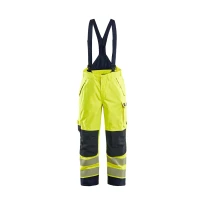 Peto Pantalón de trabajo Alta Visibilidad Multibolsillos Blaklader tipo shell high vis Impermeable ignífugo 188115323389M