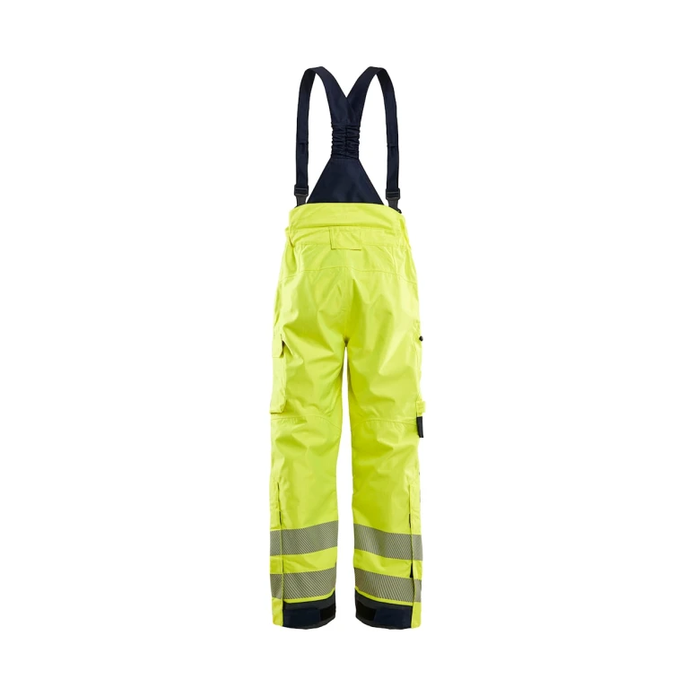 Peto Pantalón de trabajo Alta Visibilidad Multibolsillos Blaklader tipo shell high vis Impermeable ignífugo 188115323389M