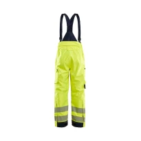 Peto Pantalón de trabajo Alta Visibilidad Multibolsillos Blaklader tipo shell high vis Impermeable ignífugo 188115323389M