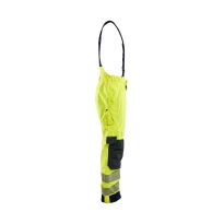 Peto Pantalón de trabajo Alta Visibilidad Multibolsillos Blaklader tipo shell high vis Impermeable ignífugo 188115323389M