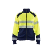 Sudadera de trabajo Blaklader Alta Visibilidad Mujer cremallera completa 350825283389M