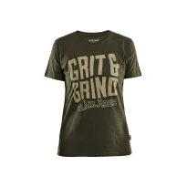 Camiseta de trabajo de mangas cortas 100% Algodón Blaklader Grit and Grind Mujer 940910424209L