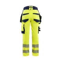 Pantalón de trabajo Alta Visibilidad Stretch Multibolsillos Blaklader 4-Vie Mujer 702216483389C42